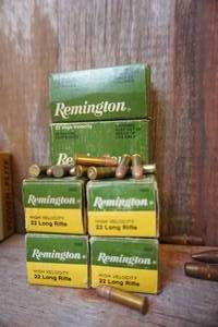 lot 629 image: Vintage Sporting Hunting Ammo Remington