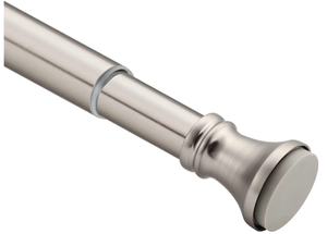 Spring Tension Shower Curtain Rod, 42-72 Inches