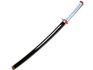 Demon Slayer Giyu Tomioka Blue Nichrin Blade Anime Katana Sword