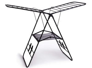 Gullwing Steel Drying Rack Foldable, Sturdy, and Collapsible Laundry Solution