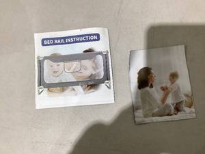 Bed Rails For Toddlers GreyWhite 74.8