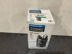 Everbilt 12 HP submersible waterfall utility pump