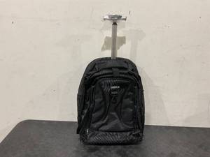 AMBOR Wheeled Black Backpack 27x17x8