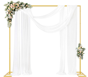 Wokceer Backdrop Stand 8FT Gold