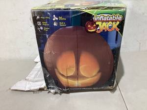 Inflatable Jabberin Jack 5 Foot Tall Talking Animated Pumpkin