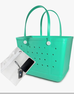 Beach Bag XL Rubber Tote Bag,Travel Tote Bags