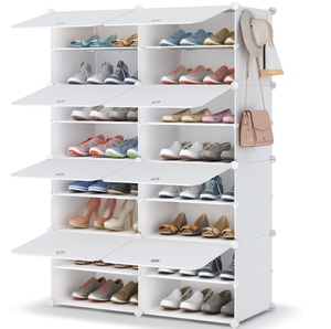 HOMIDEC Shoe Rack 2 x 8