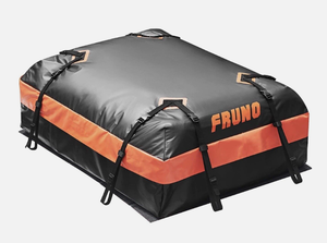 FRUNO 15 Cubic Feet Rooftop Cargo Carrier Waterproof Vehicle Cargo Carrier Roof