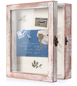 Shadow Box Frame Flower Shadowbox Display Case Picture Frame