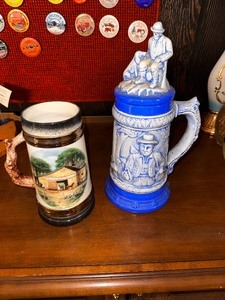 lot 217 image: Two Vintage Beer Steins