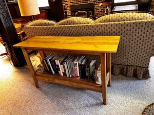 lot 221 image: Wood Sofa Table