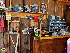lot 263 image: Entire Wall of Tools
