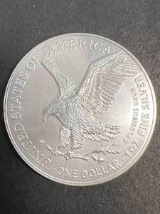 2024 AMERICAN SILVER EAGLE 1 TROY OZ .999 FINE SILVER