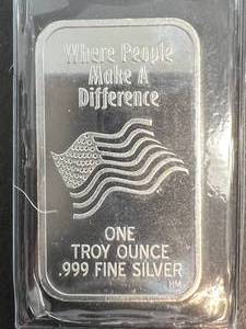 1 TROY OZ .999 FINE SILVER DONALD TRUMP WANTED FOR PRESIDENT BAR