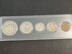 1936 US YEAR SET IN HARDCOVER CASE