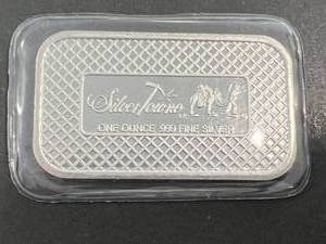 1 TROY OZ .999 FINE SILVER SILVERTOWNE BAR SEALED