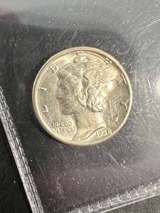 1938 US MERCURY DIME