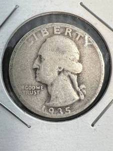 1935 US WASHINGTON QUARTER
