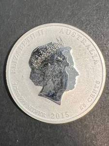 � OZ .999 FINE SILVER 2015 YEAR OF THE GOAT ROUND