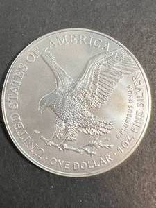 2024 AMERICAN SILVER EAGLE 1 TROY OZ .999 FINE SILVER