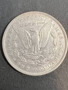 1891 US MORGAN SILVER DOLLAR