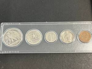 1934 US YEAR SET IN HARDCOVER CASE