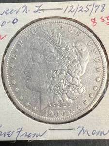 1900-O US MORGAN SILVER DOLLAR
