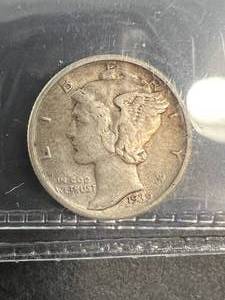 1939 US MERCURY DIME