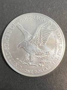 2024 AMERICAN SILVER EAGLE 1 TROY OZ .999 FINE SILVER