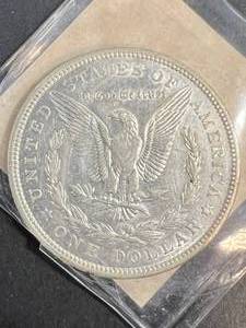 1921-D US MORGAN SILVER DOLLAR