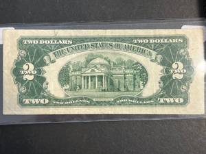 1953A US RED SEAL $2 NOTE