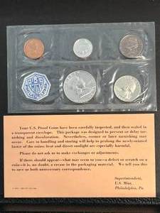 1962 US PROOF SET IN ORIGINAL ENVELOPE