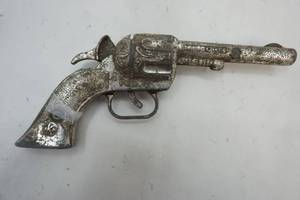 Vintage Silver Cap Pistol
