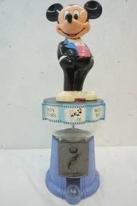 Mickey anniversary gumball container