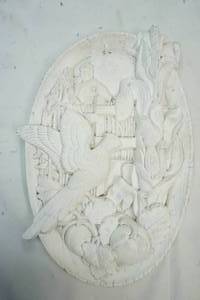 Greenware picture of pheasant