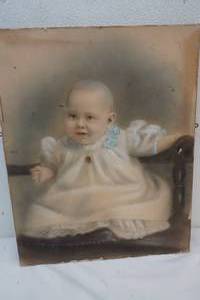 Antique baby photo