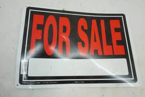 For Sale sign