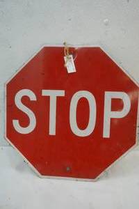 Stop sign 18