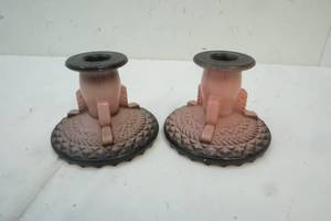 Vintage candle holders