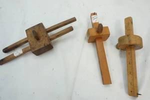 Double scribe , beech wood Stanley wood tools