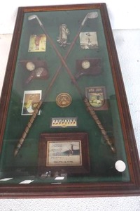 Golf memento decor