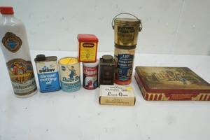 vintage tins