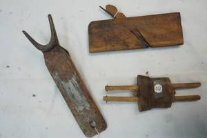 Vintage wood tools