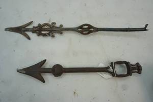 vintage lightning rod arrows