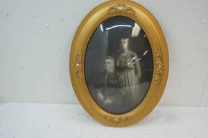 vintage domed picture