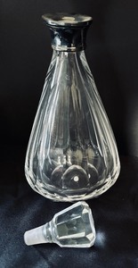 lot 133 image: Two Crystal Decanters