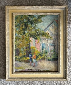 lot 137 image: Two Original Paintings by Gretchen Meyncke