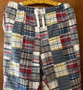 lot 176 image: Awesome New Plaid Quilted Pants by Orvis
