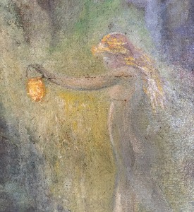 lot 188 image: Original Unframed Painting by Gretchen Menke Meyncke