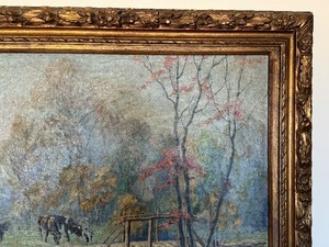 lot 8 image: Original Oil on Canvas Painting by Gretchen Meyncke